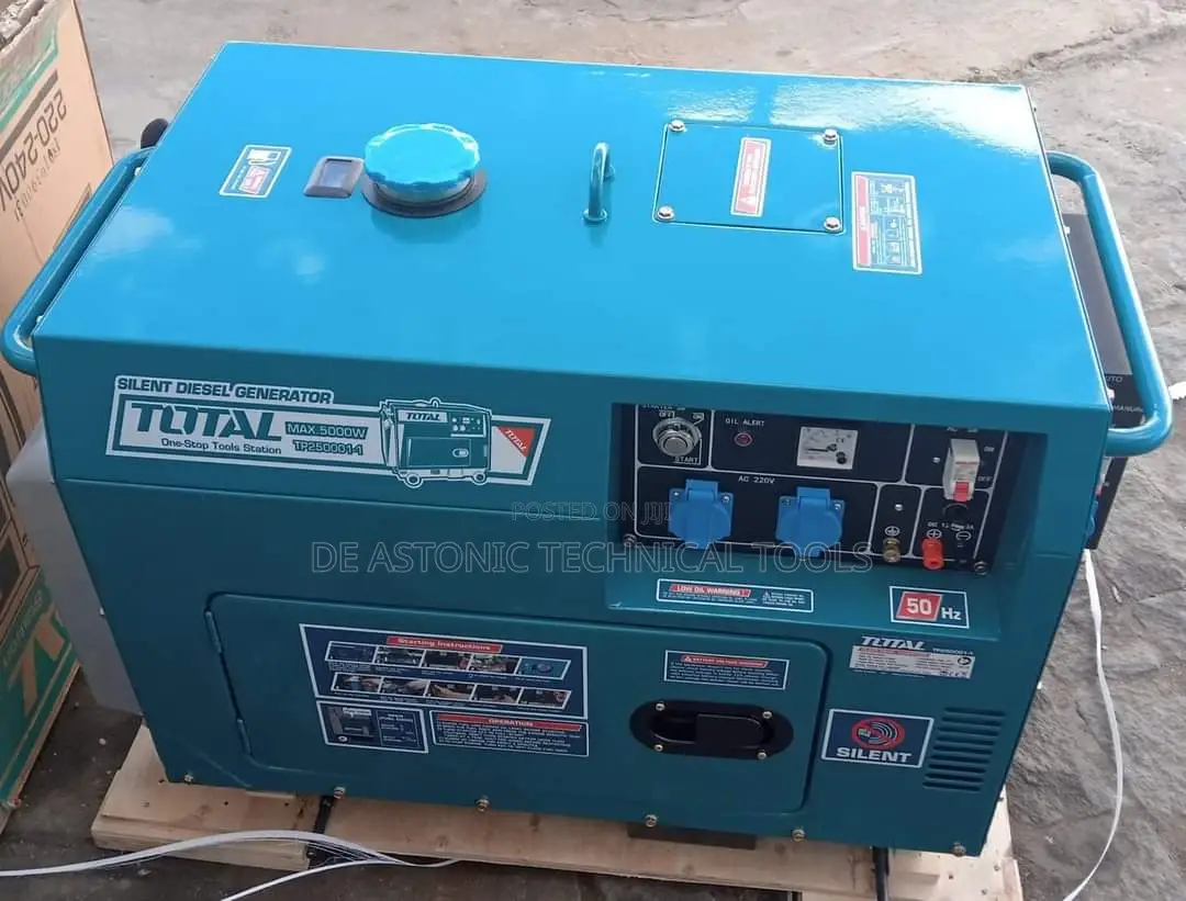 Total 5kva Desiel Silent Generator