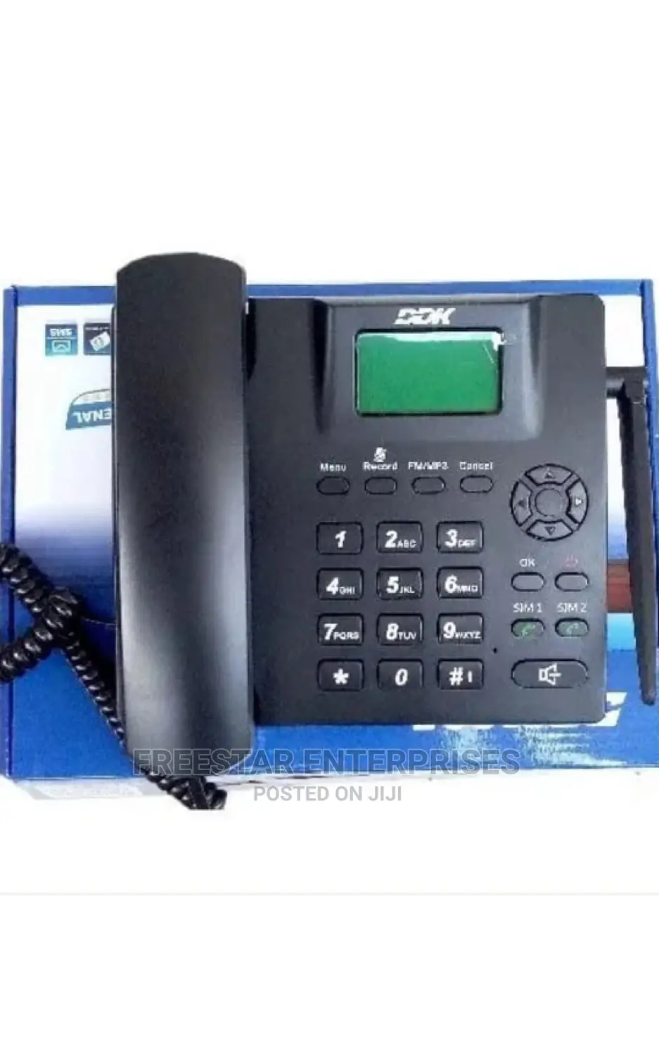 DDK 995+ Telephone, Dual Sim, FM Radio. DDK Table Phone. GSM