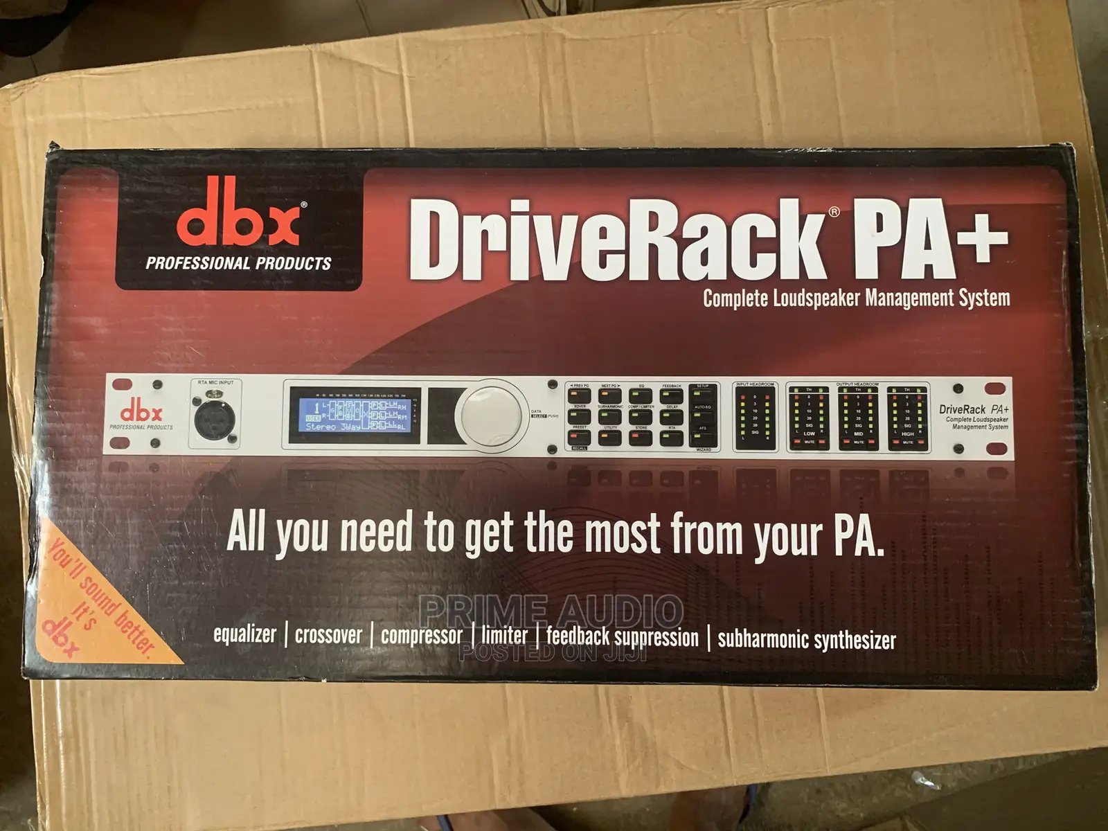 DBX Driverack PA+ Loudspeaker Management System