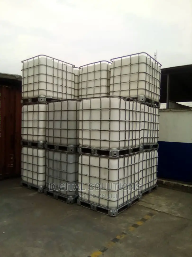 White Ibc Tank 1000 Litres For Storage N Fish Bond