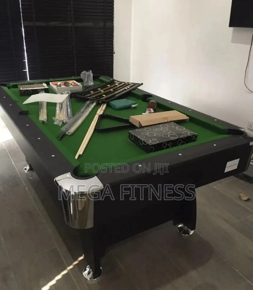 7/8 Ft Snooker Pool Table With Accessories