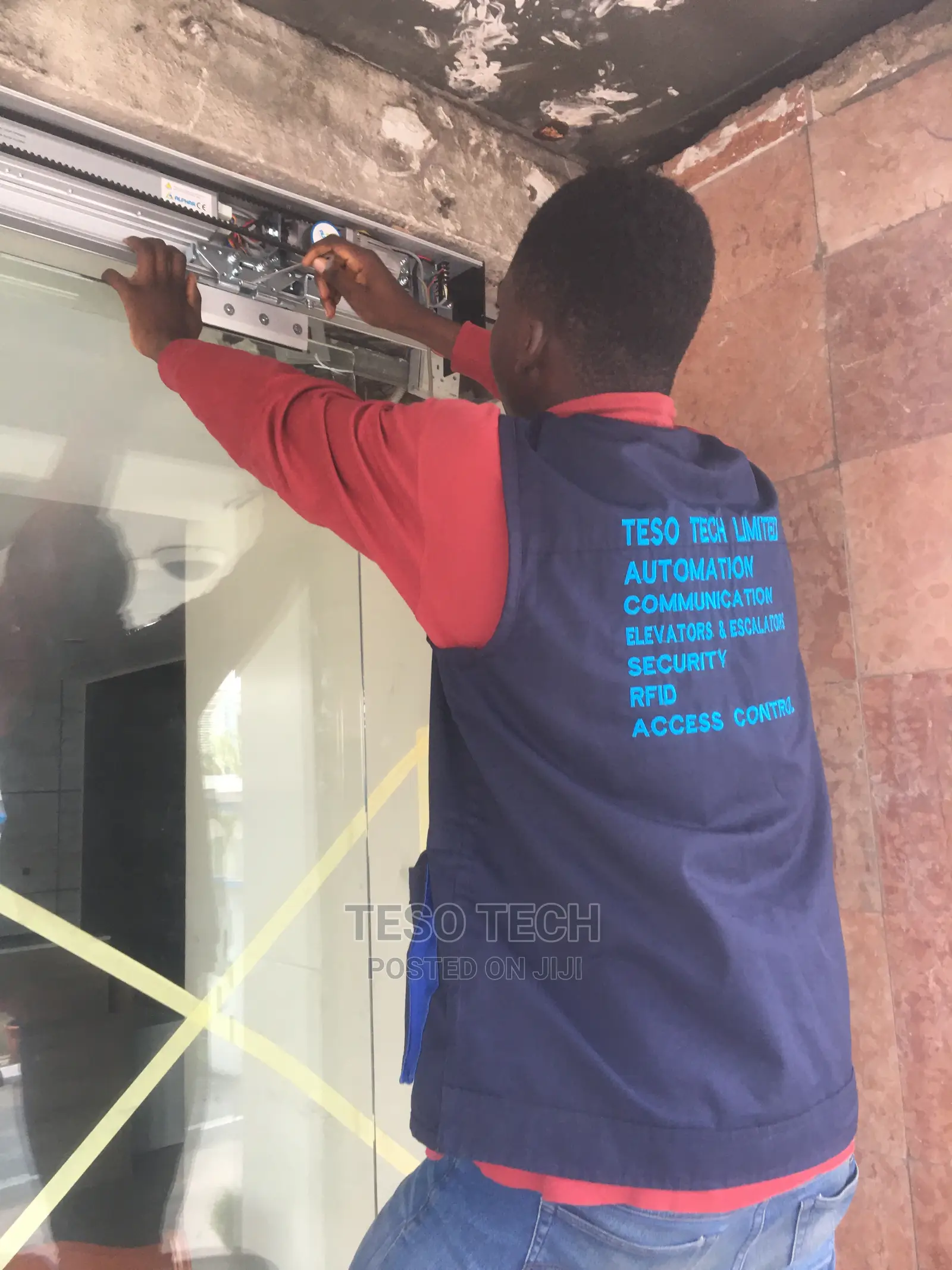 Sliding Glass Door Opener By Teso Tech