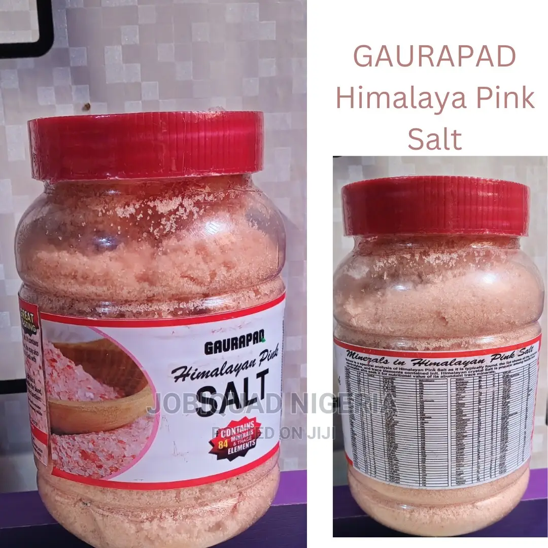 Gaurapad Himalayan Pink Salt 1kg Contains 84 Trace Minerals