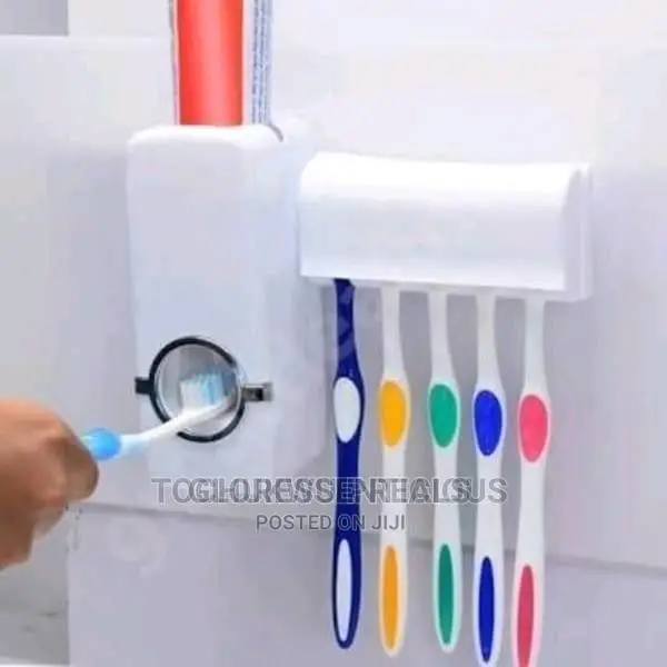 Souvenir Toothpaste Dispenser and Toothbrush Holder