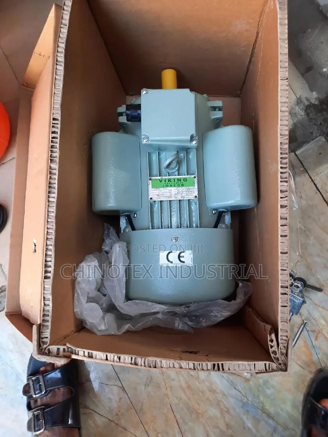 Viking 5.5hp Electric Motor Single Phase