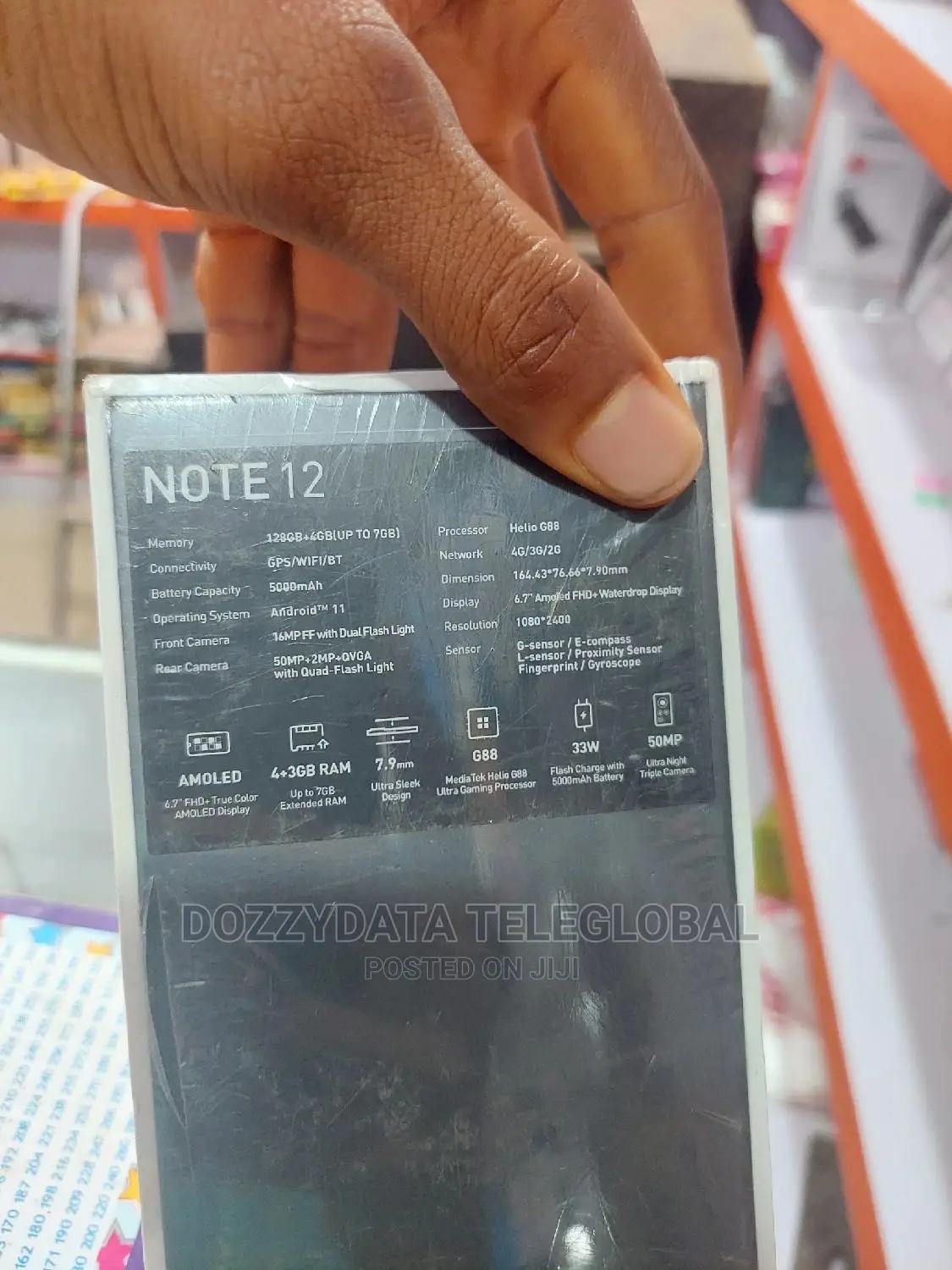 New Infinix Note 12 128 GB