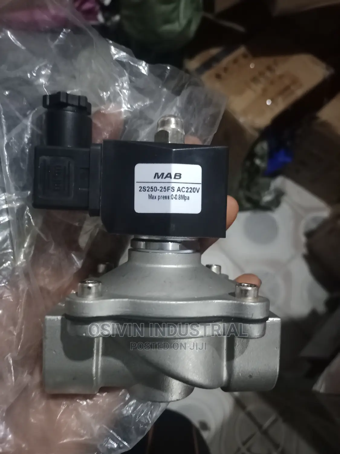 Pneumatic Stainless Valve 1"