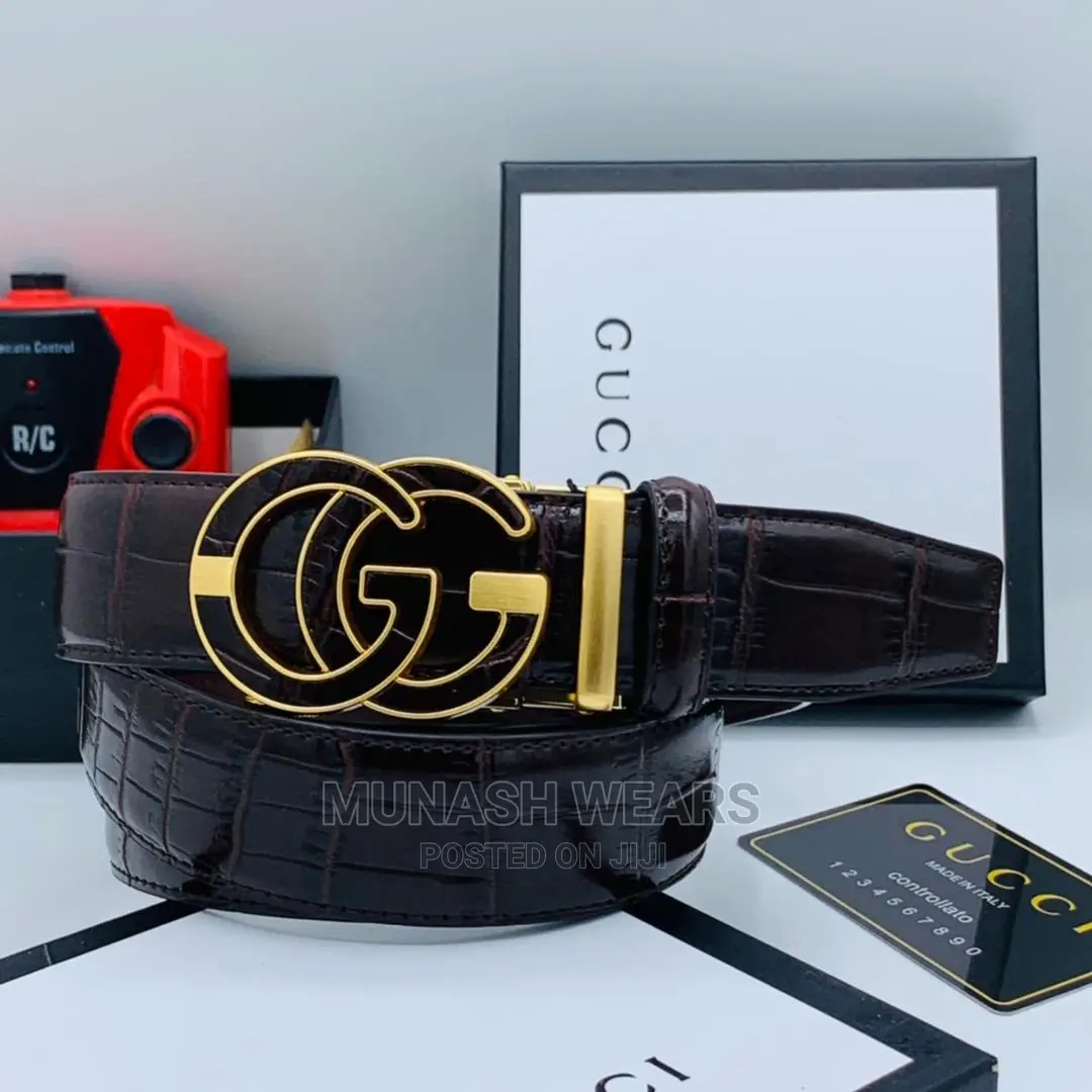 Luxury Leather Gucci Belt