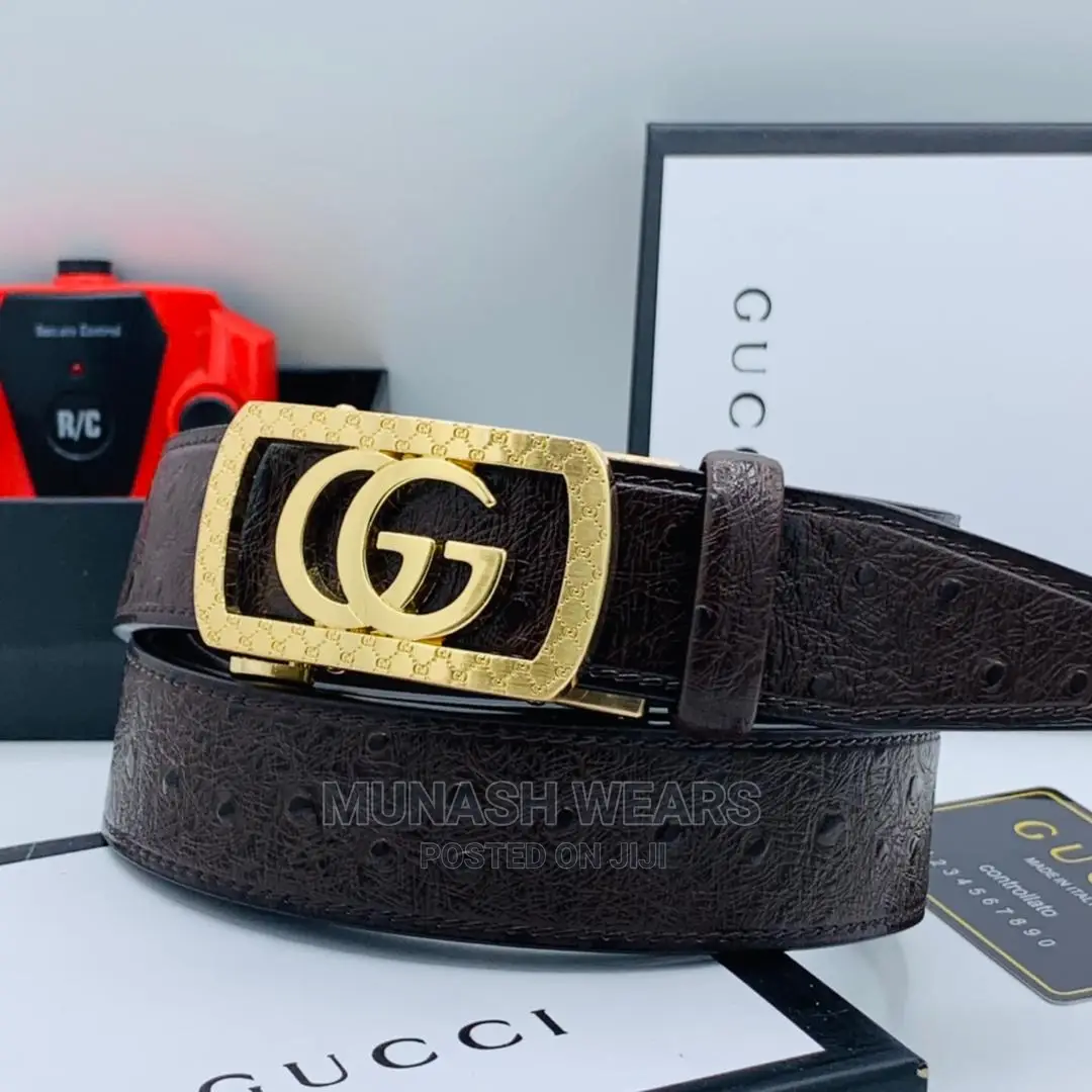 Luxury Leather Gucci Belt