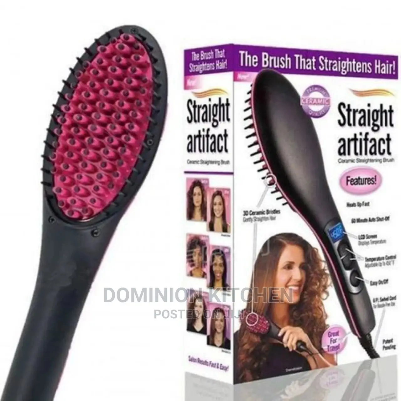 Simply Straight Ceramic Hair Straightening Brush