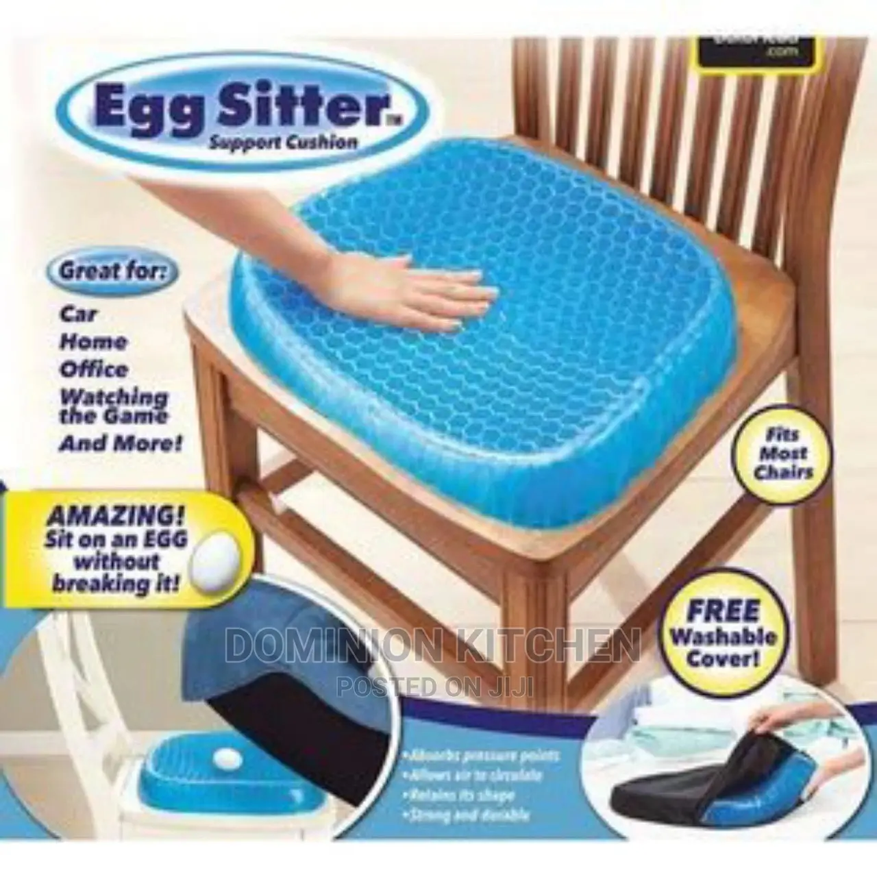 Easy Comfort Seat Support Cushion_egg Sitter