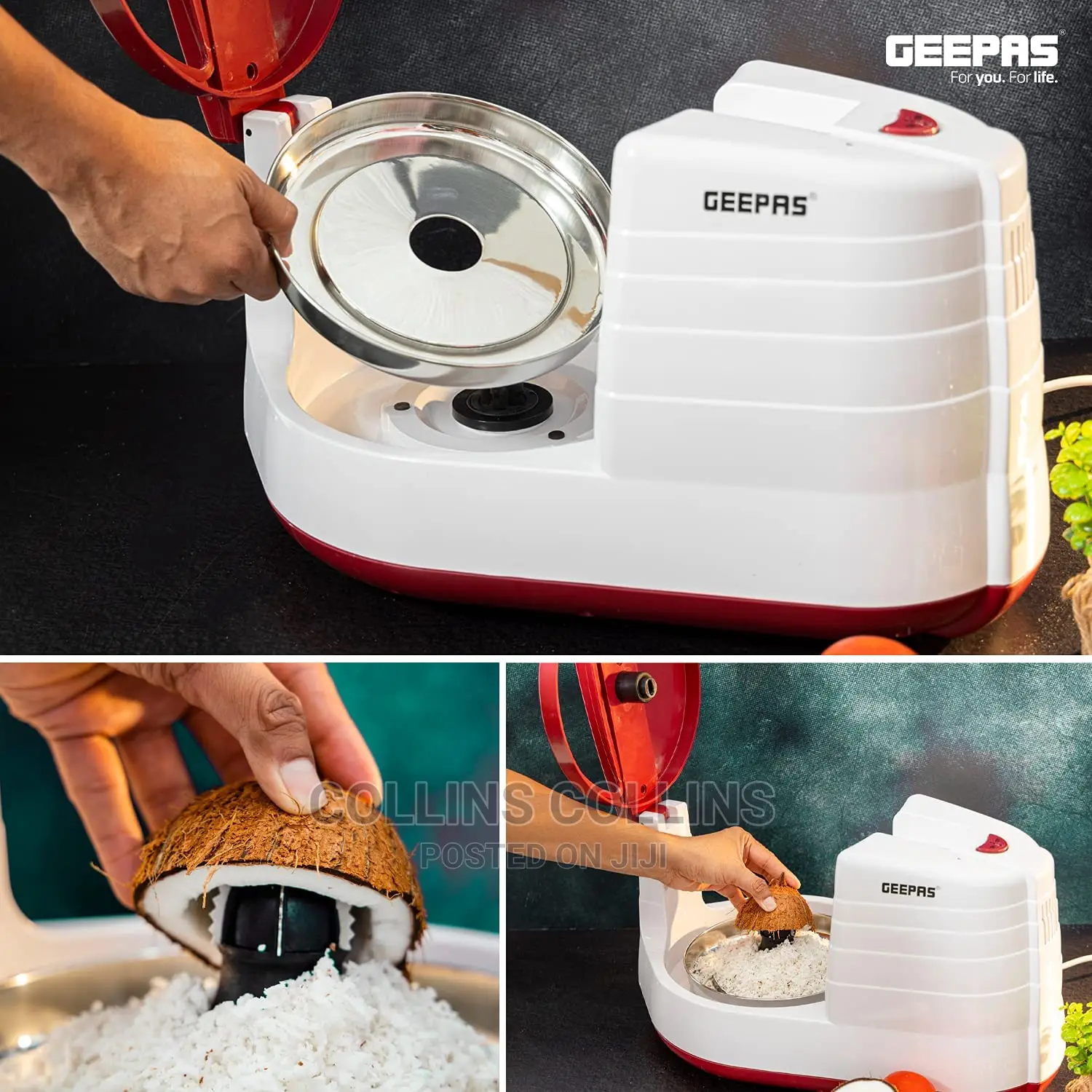 Geepas 200w Wet Grinder And Yam Pounder