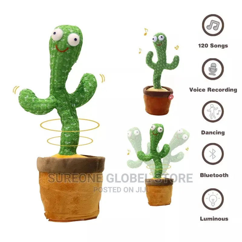 Amazing Dancing Cactus Kid Toy