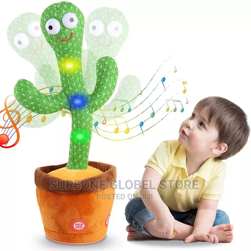 Dancing Cactus Electron Plush