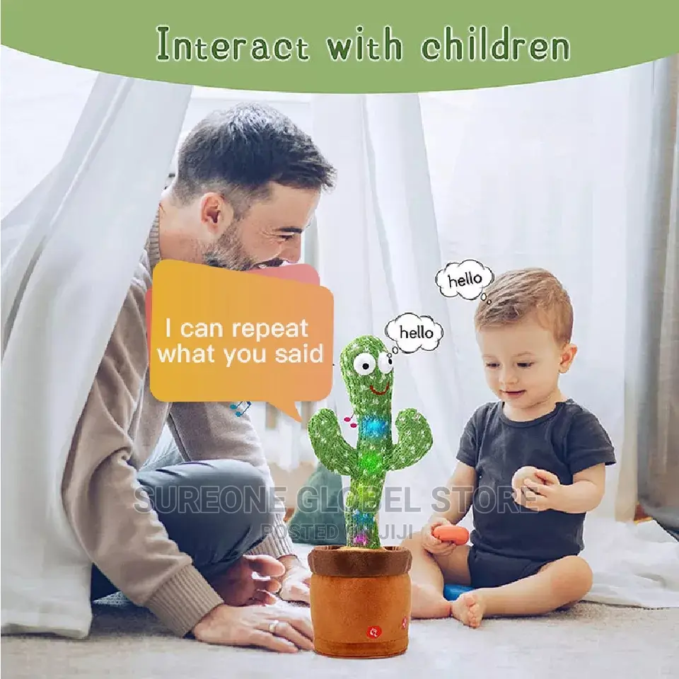 Dancing Cactus Electron Plush