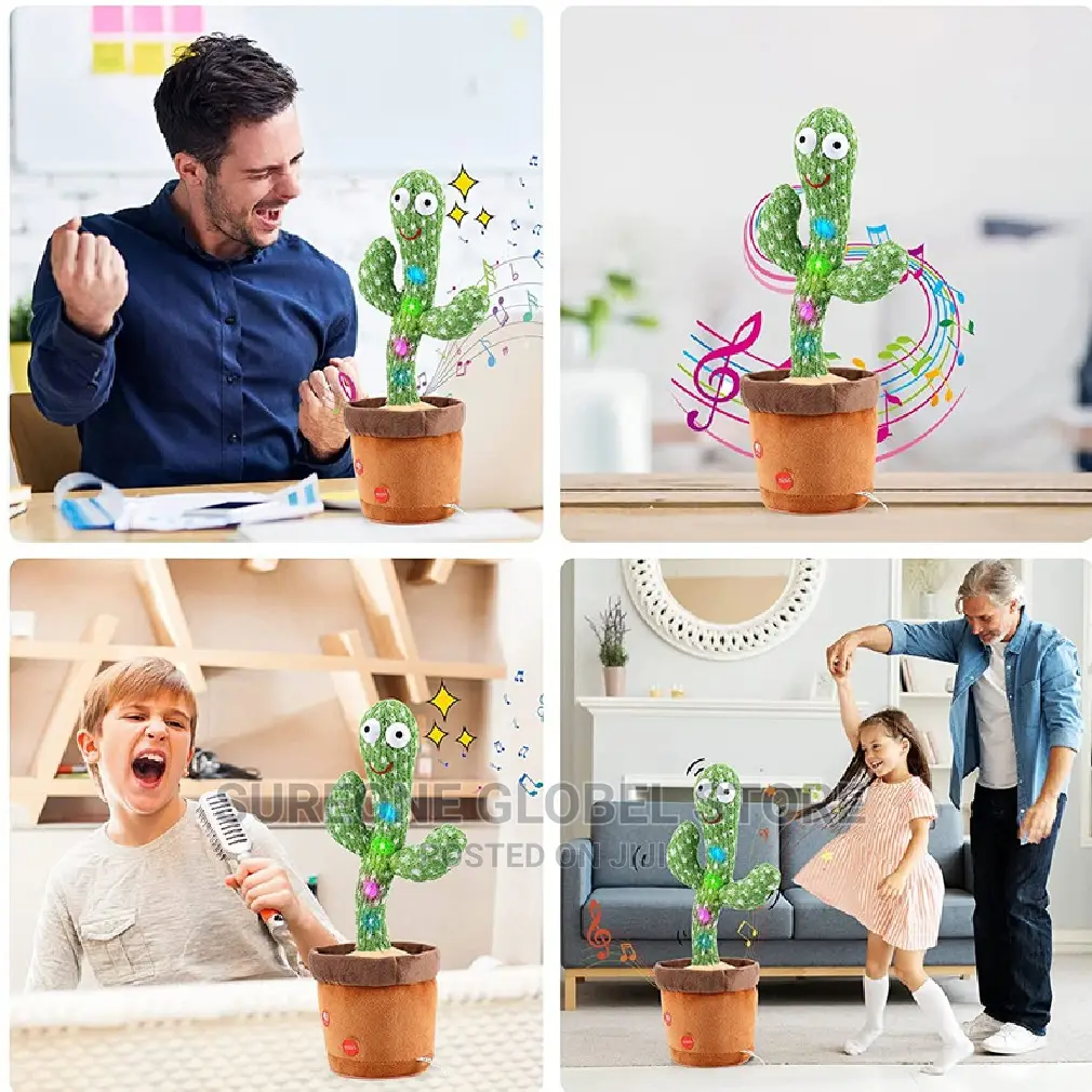 Funny Dancing Cactus Toy
