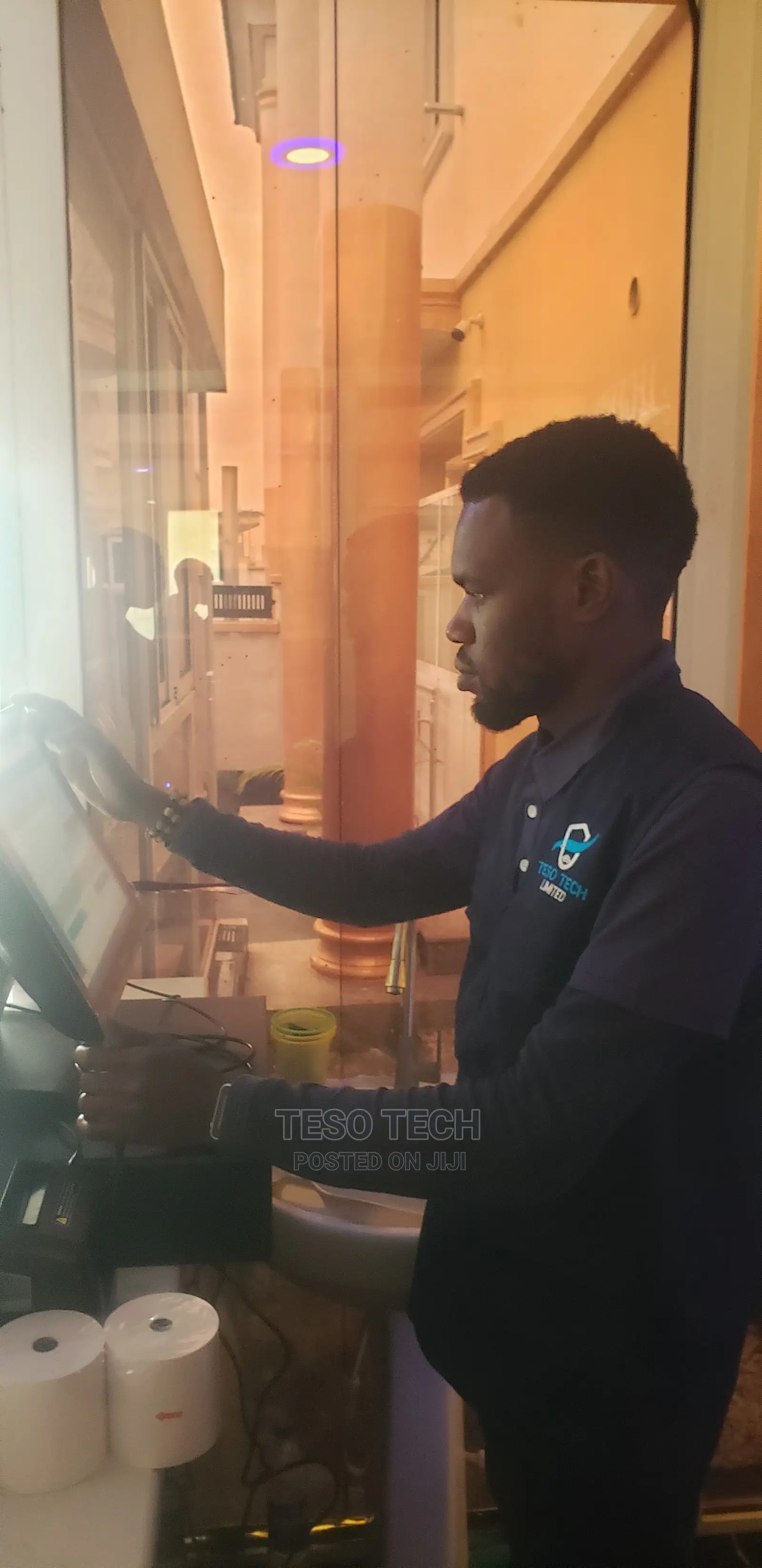 Supermarket and Hotel Pos Machine by Teso Tech