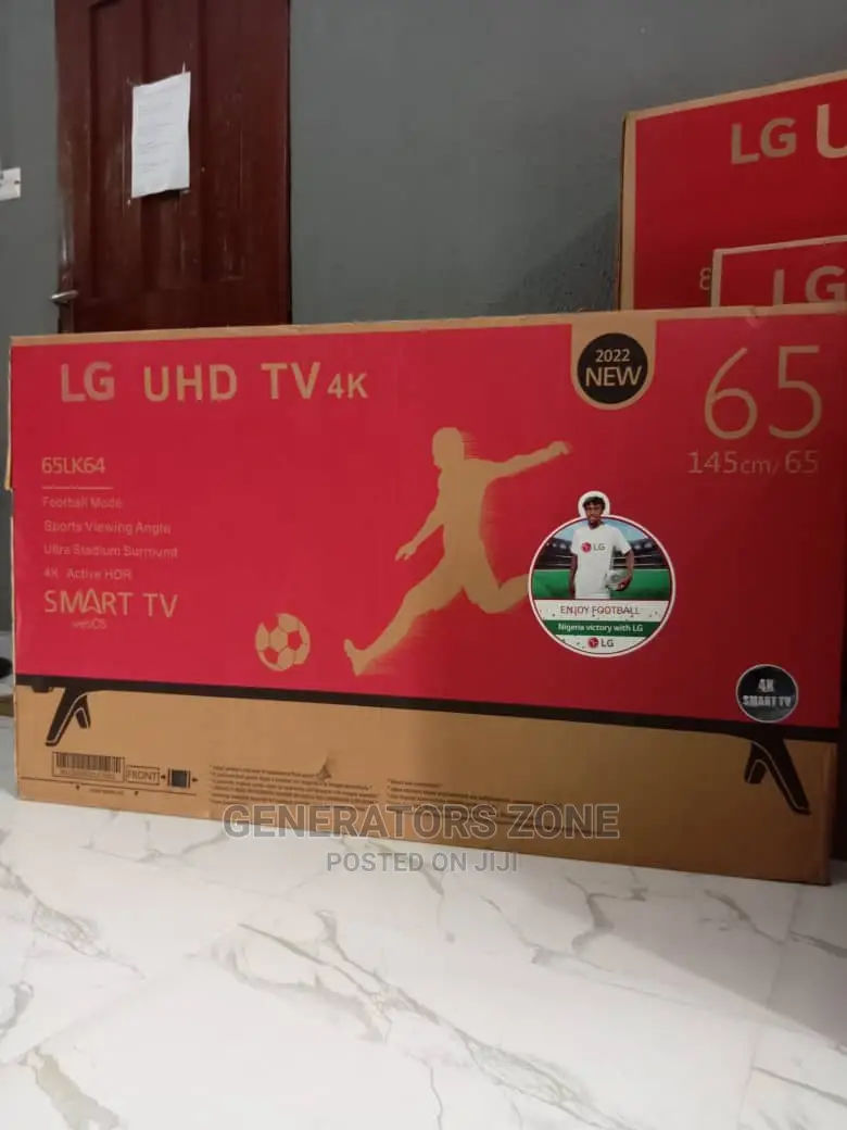 New LG 65"Inches Smart TV Uhd