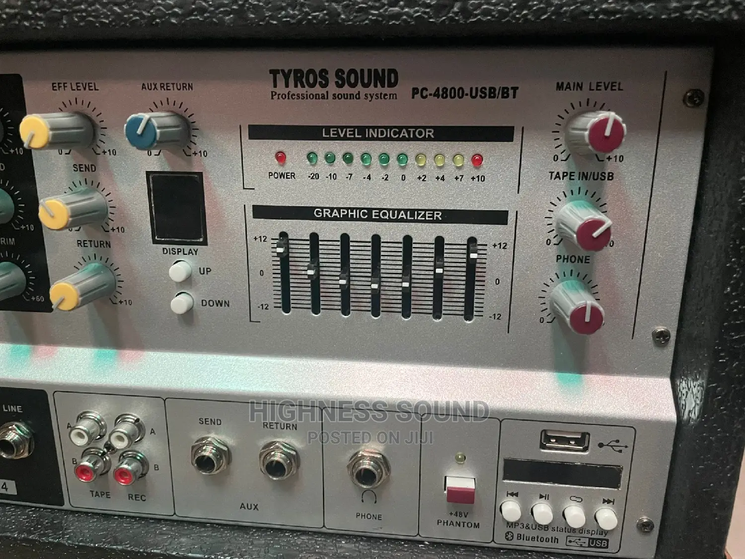 Tyros Sounds 4 Channel Mixer Amplifier