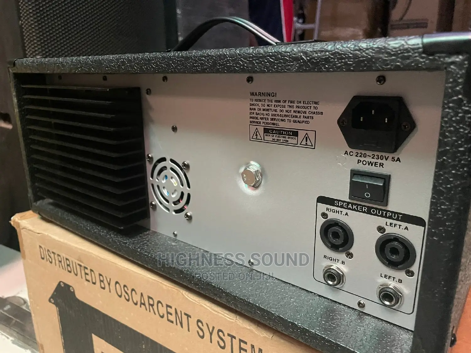 Tyros Sounds 4 Channel Mixer Amplifier