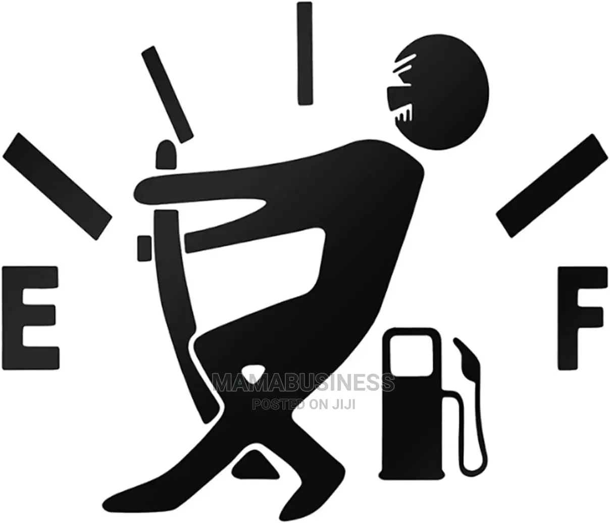 Reflective Fueling Oil Gauge Fuel Meter Car Sticker Paster