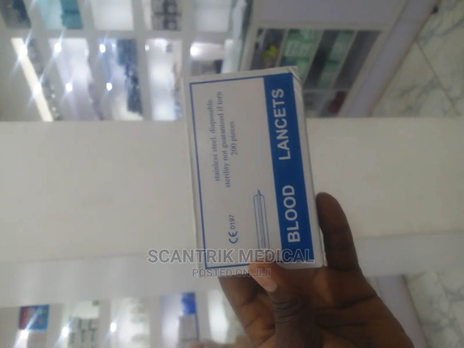 Disposable Stainless Steel Blood Lancets