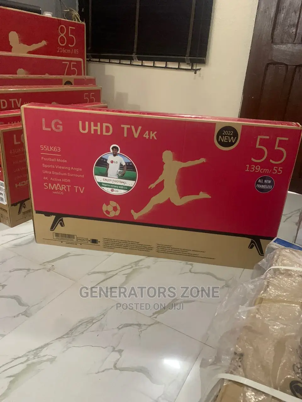 LG 55 Inches Brand New TV Full Uhd 55lk63 Smart