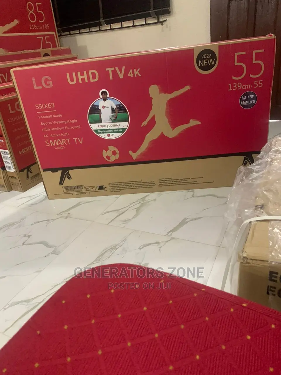 LG 55 Inches Brand New TV Full Uhd 55lk63 Smart