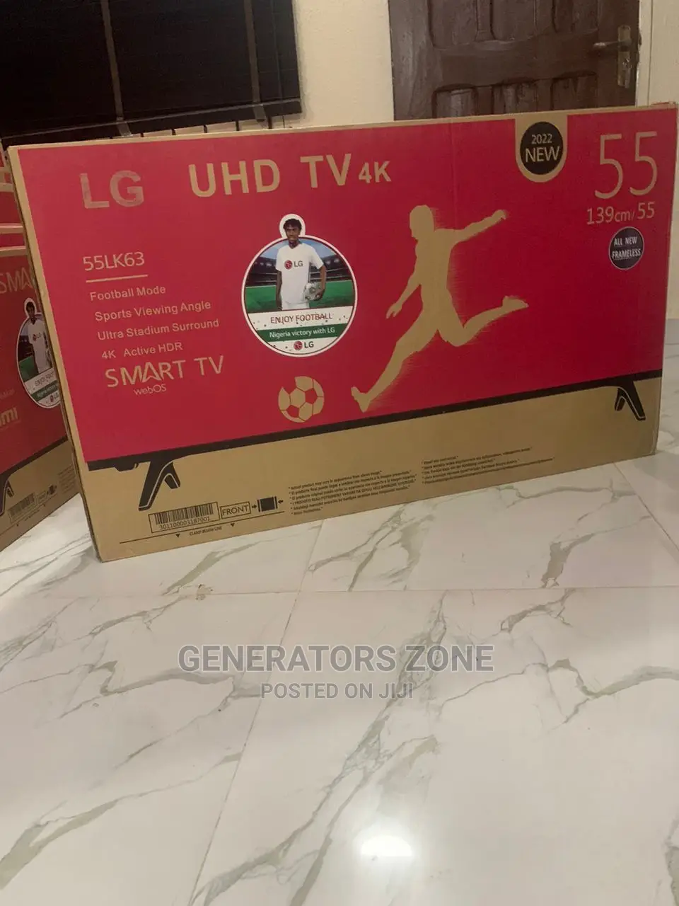 Smart LG 55 Inches TV Full Uhd/ 55lk63