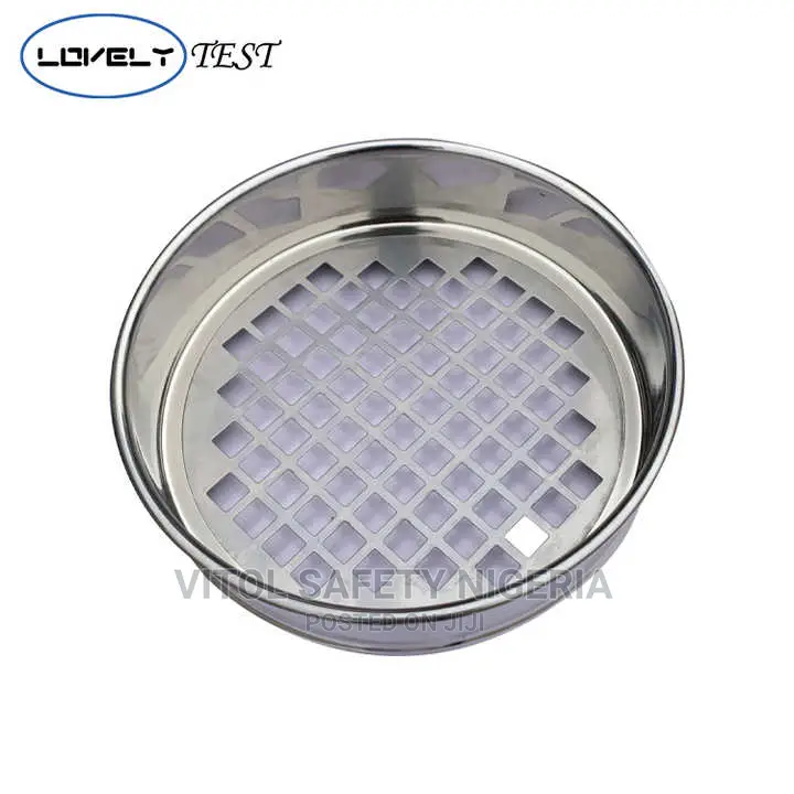 Soil Sieve Set With Stainless Steel and Iron Frame