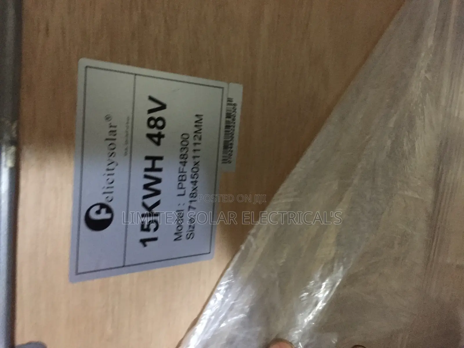 Felicity15kwh 48v Lithium Battery