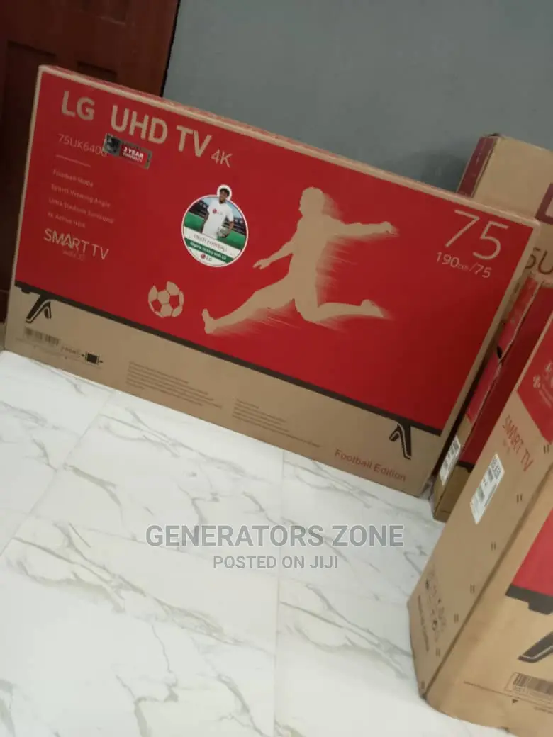 Uhd/ LG 75" Smart TV With Netflix+Facebook