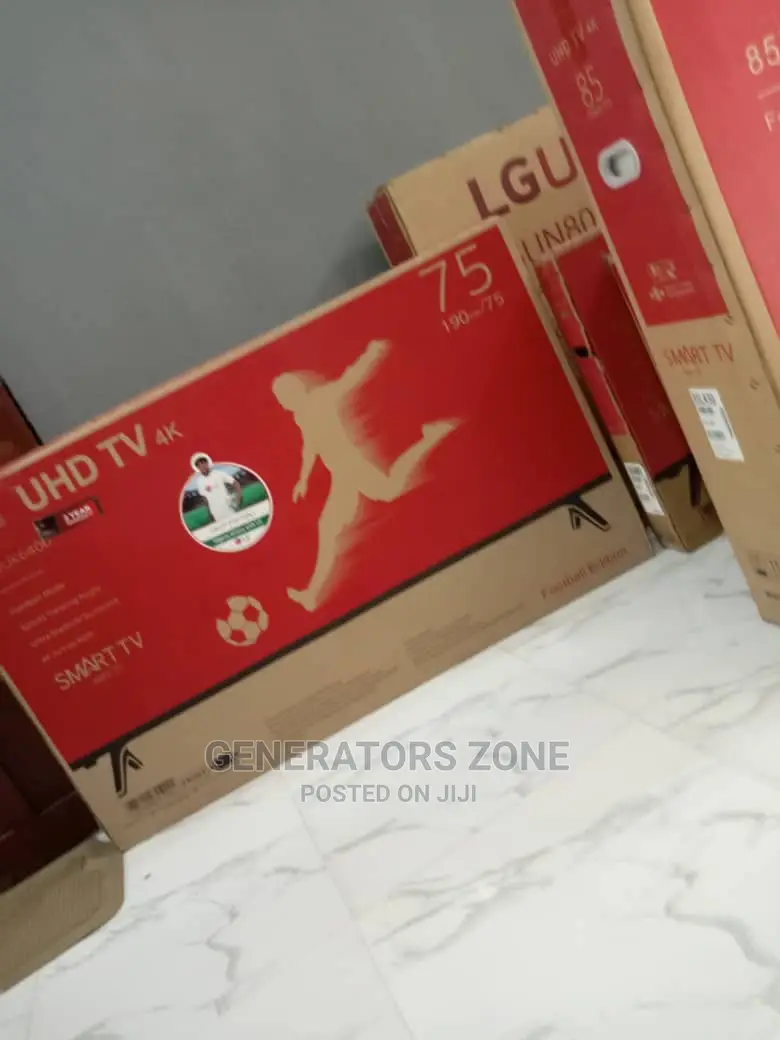 LG 75inches (2 Years Warranty)Smart TV With Netflix