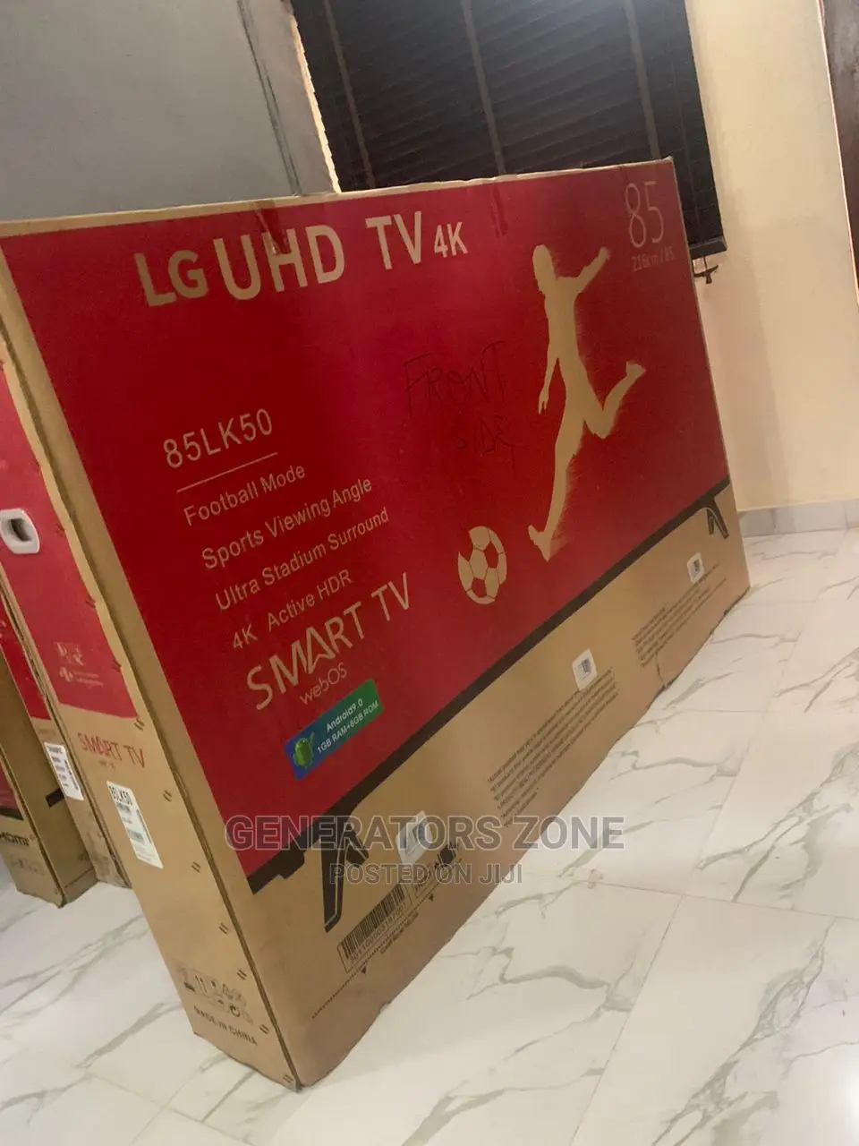 Lg 85'' Inch Smart Tv+Netflix,Youtube,Miracast,Facebook