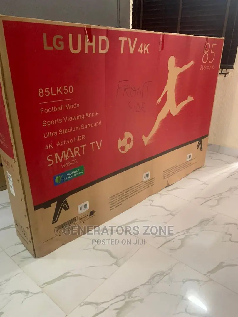 Brand New 85'' Inch Smart Uhd Tv+You Tube and Netflix