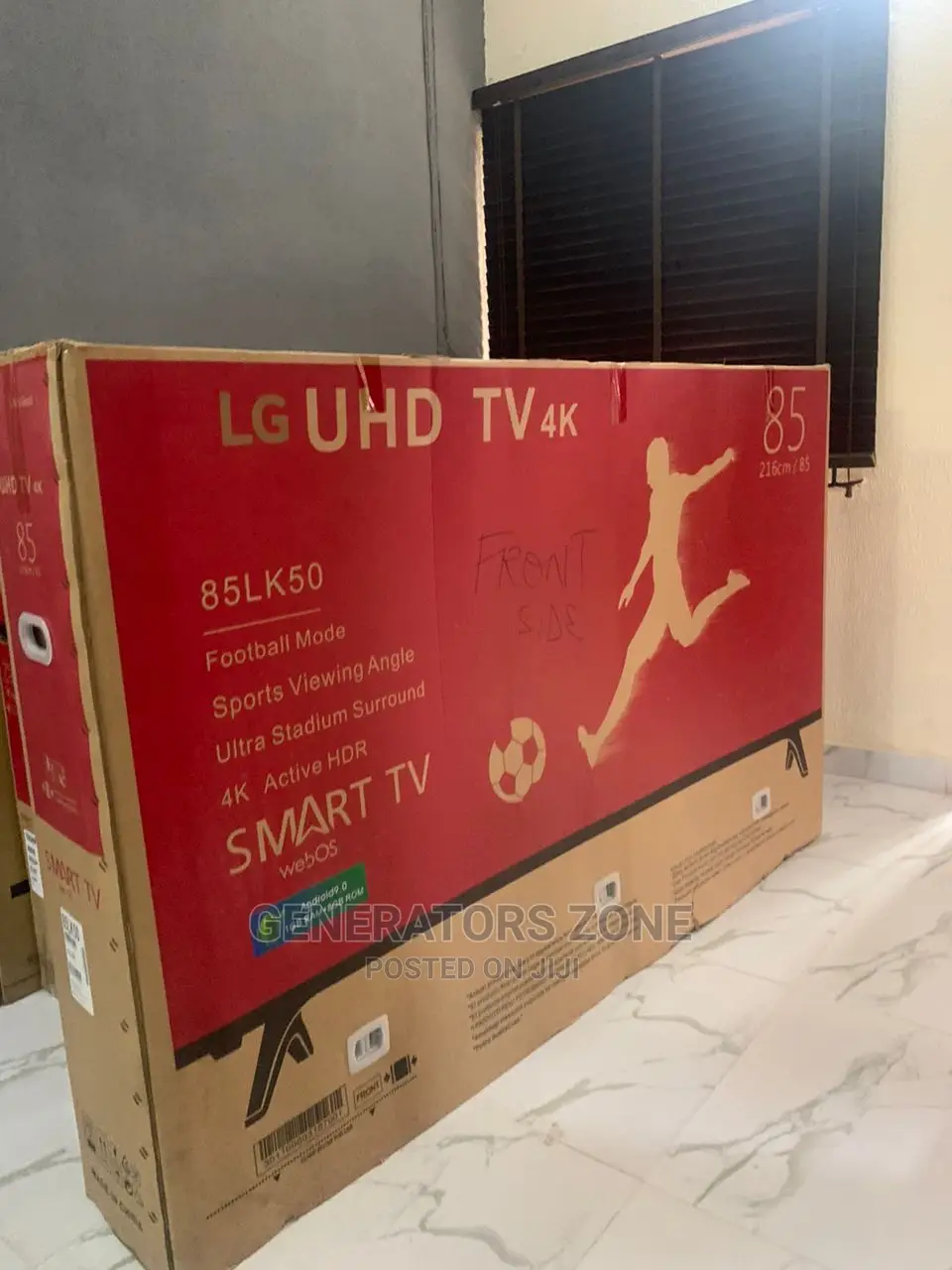 Brand New 85'' Inch Smart Uhd Tv+You Tube and Netflix