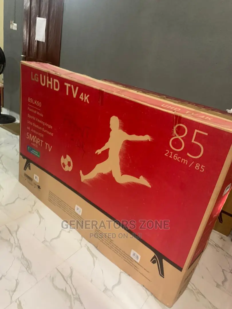 New LG 85'' Inch Smart Uhd Tv+2 Yrs Warranty