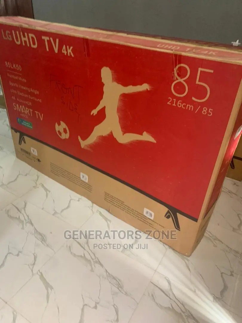 New 85'' Inches Smart Uhd Tv With Facebook, Netflix, Youtube