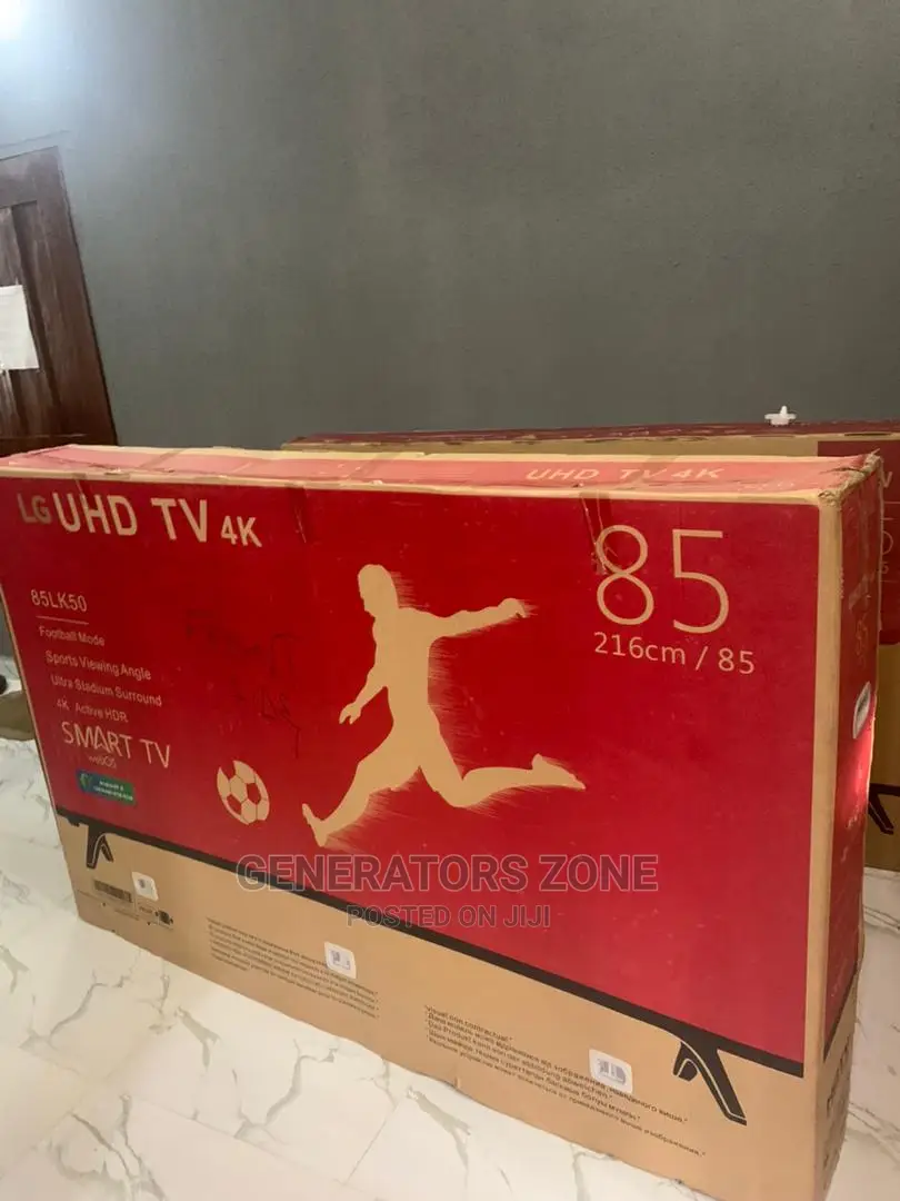 LG 85'' Inches Smart Uhd TV With 2years Warranty