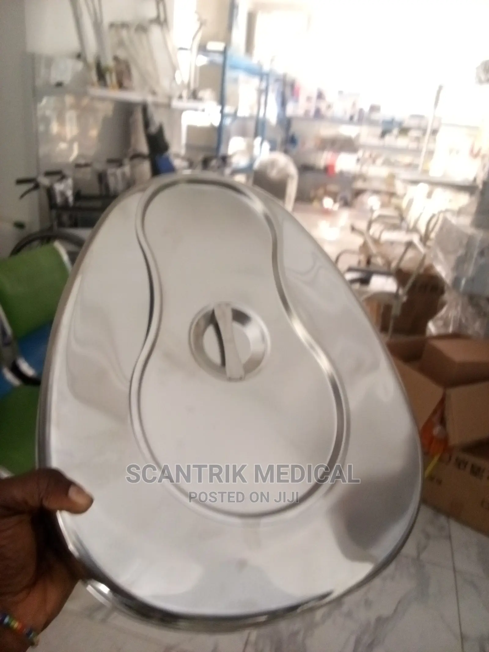 Steel Bedpan Medical Supplies Equipment