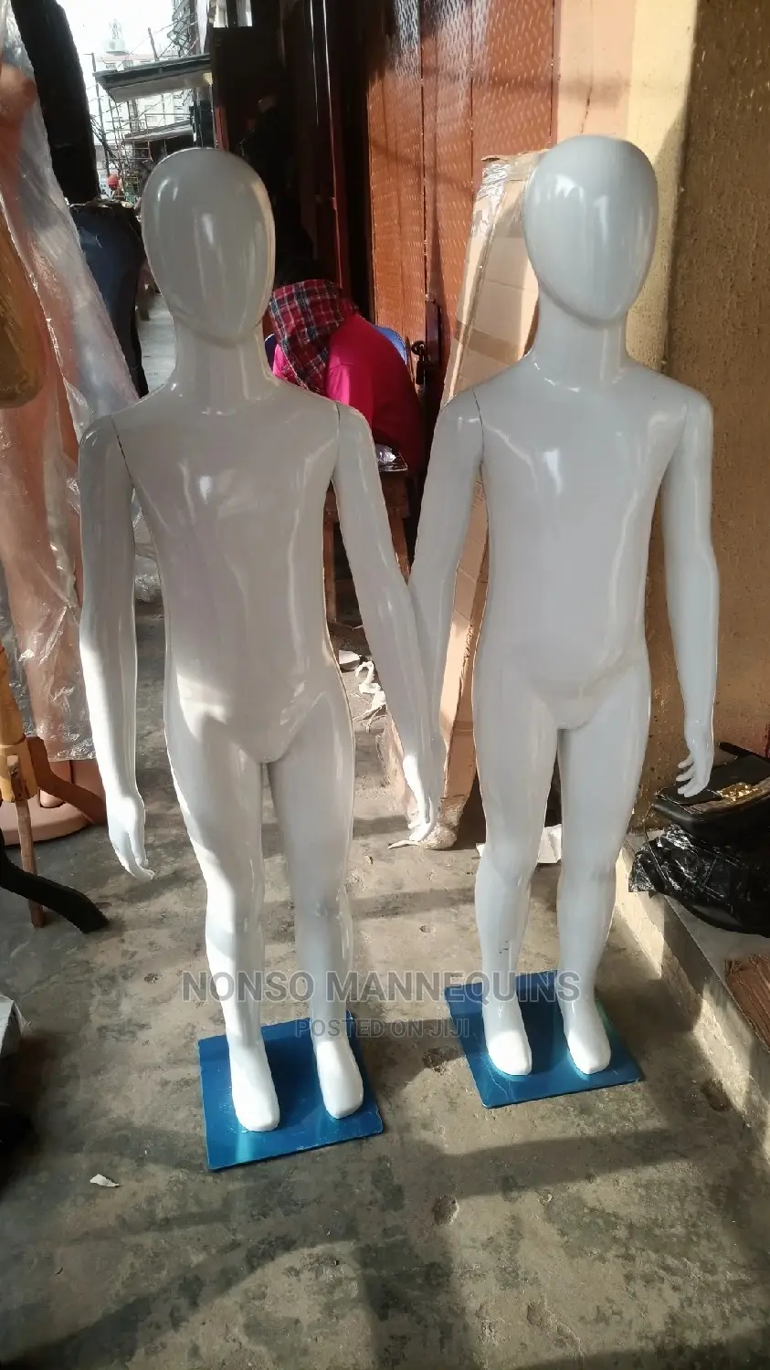 Age 5 To 8 Years Glossy White Mannequin