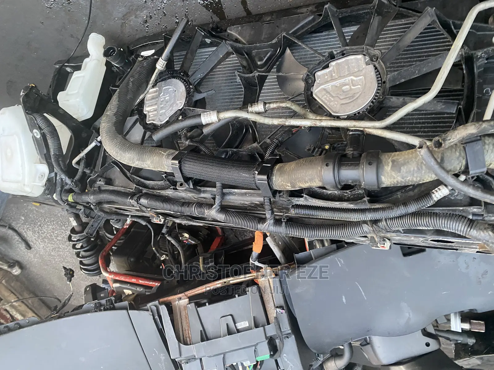 Radiator and Fan Suburban Tahoe Escalade Yukon 2015 to 2020
