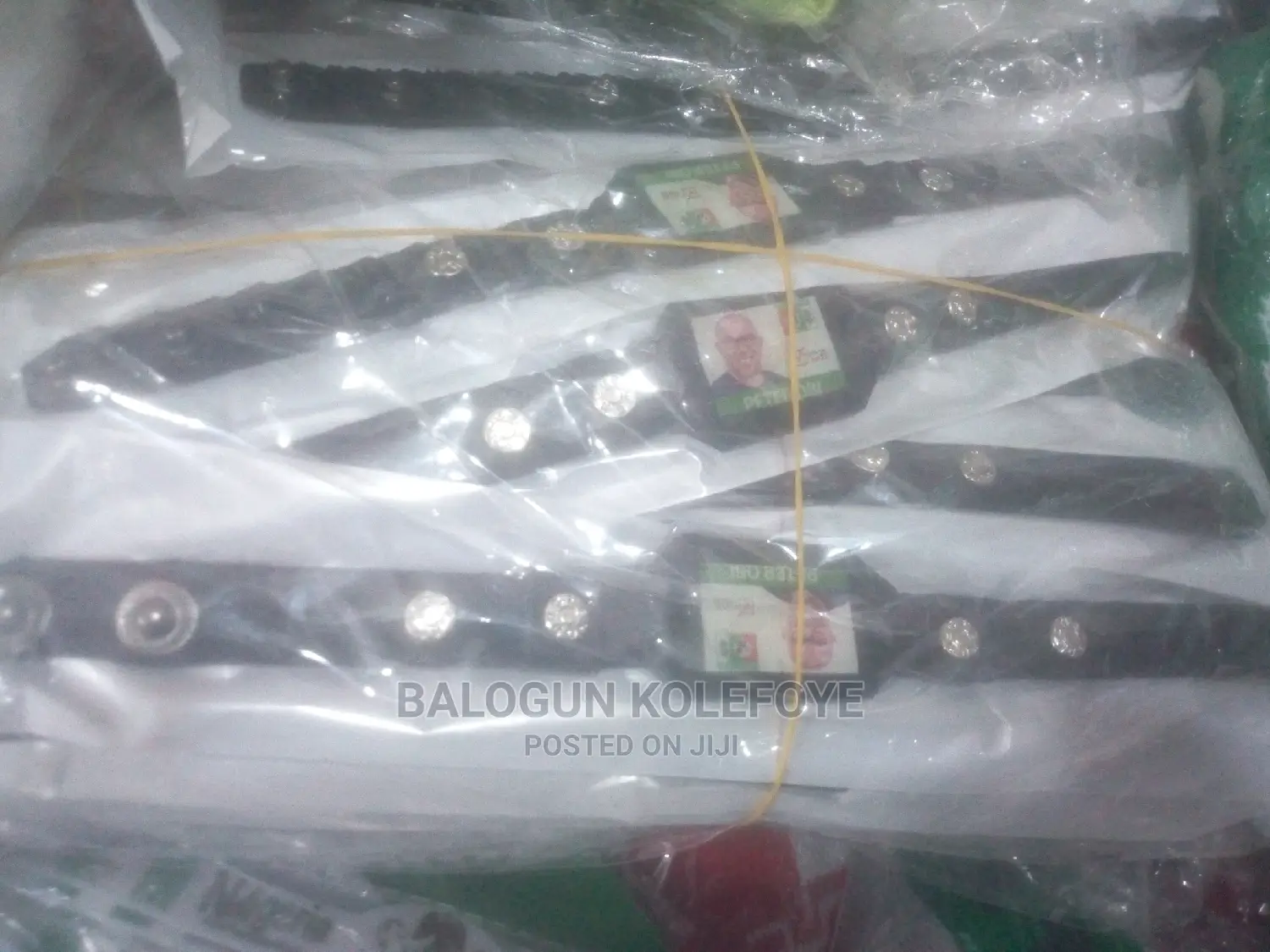 Plain and Customized Wristband for APC PDP Labour Party