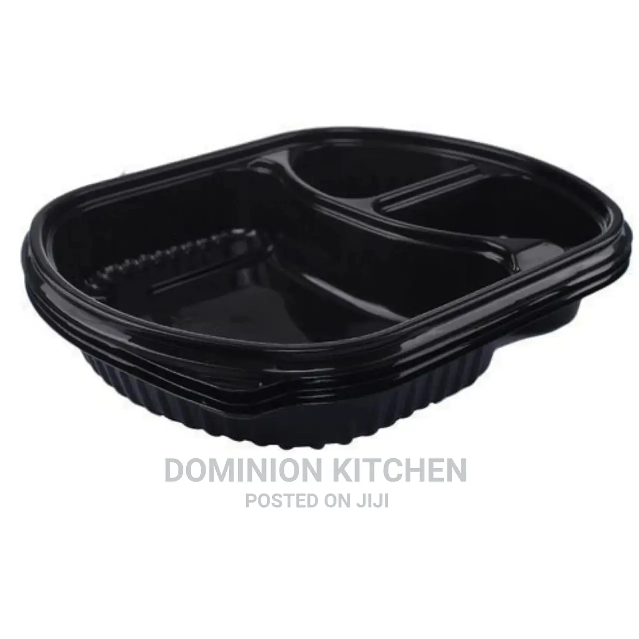 100 Piece Disposable Plastic Bowls With Cover