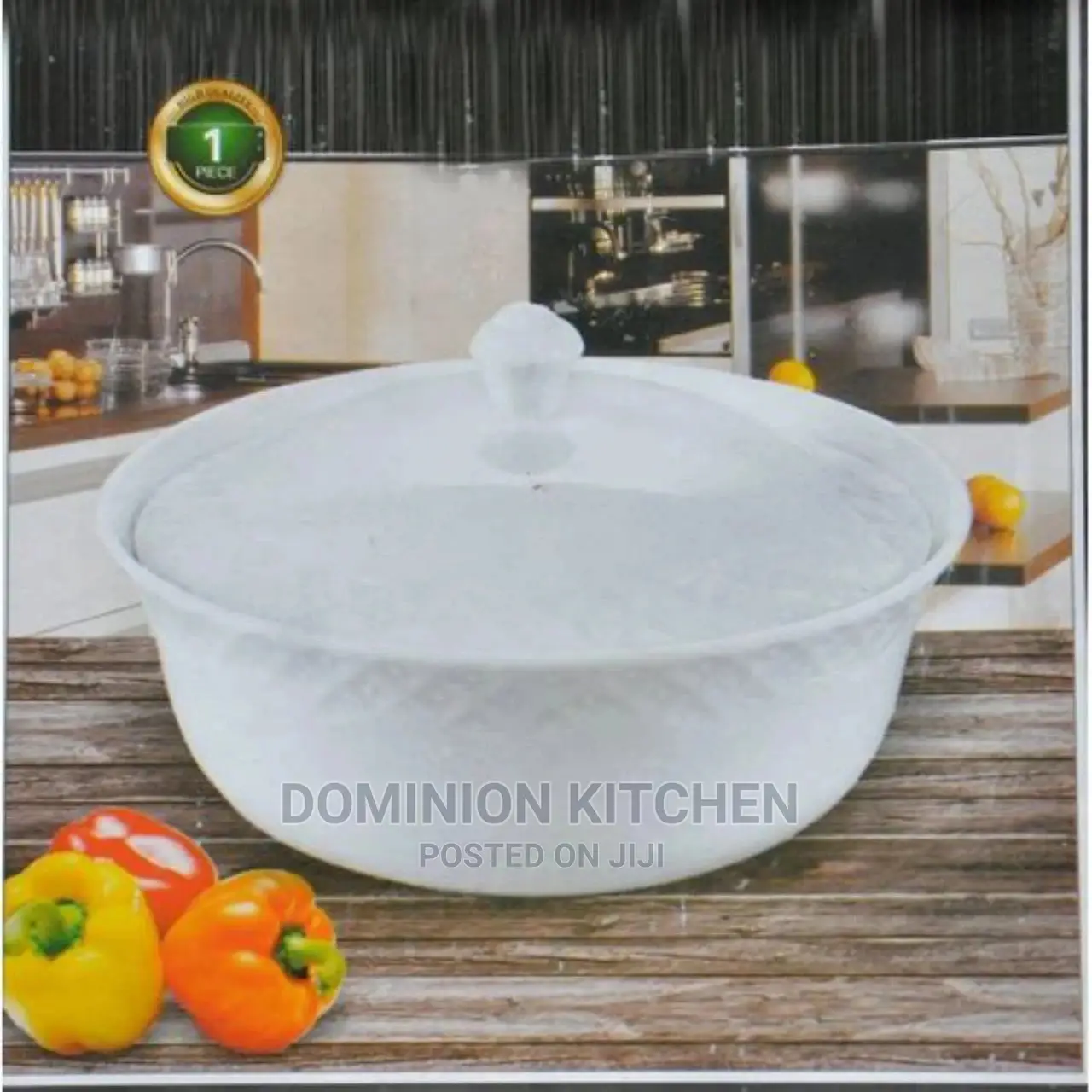 White Soup Bowls With Lid