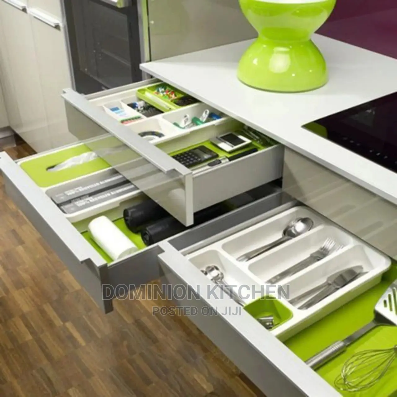 Cutlery and Utensils Expanding Drawer Rack