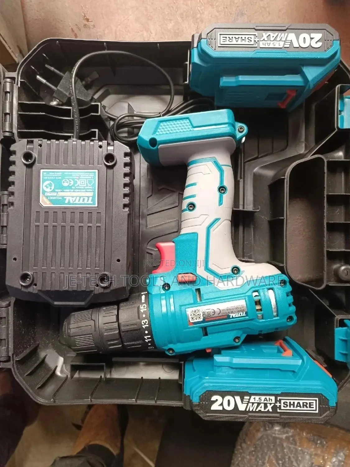 Total Li-on Cordless Drill 20v