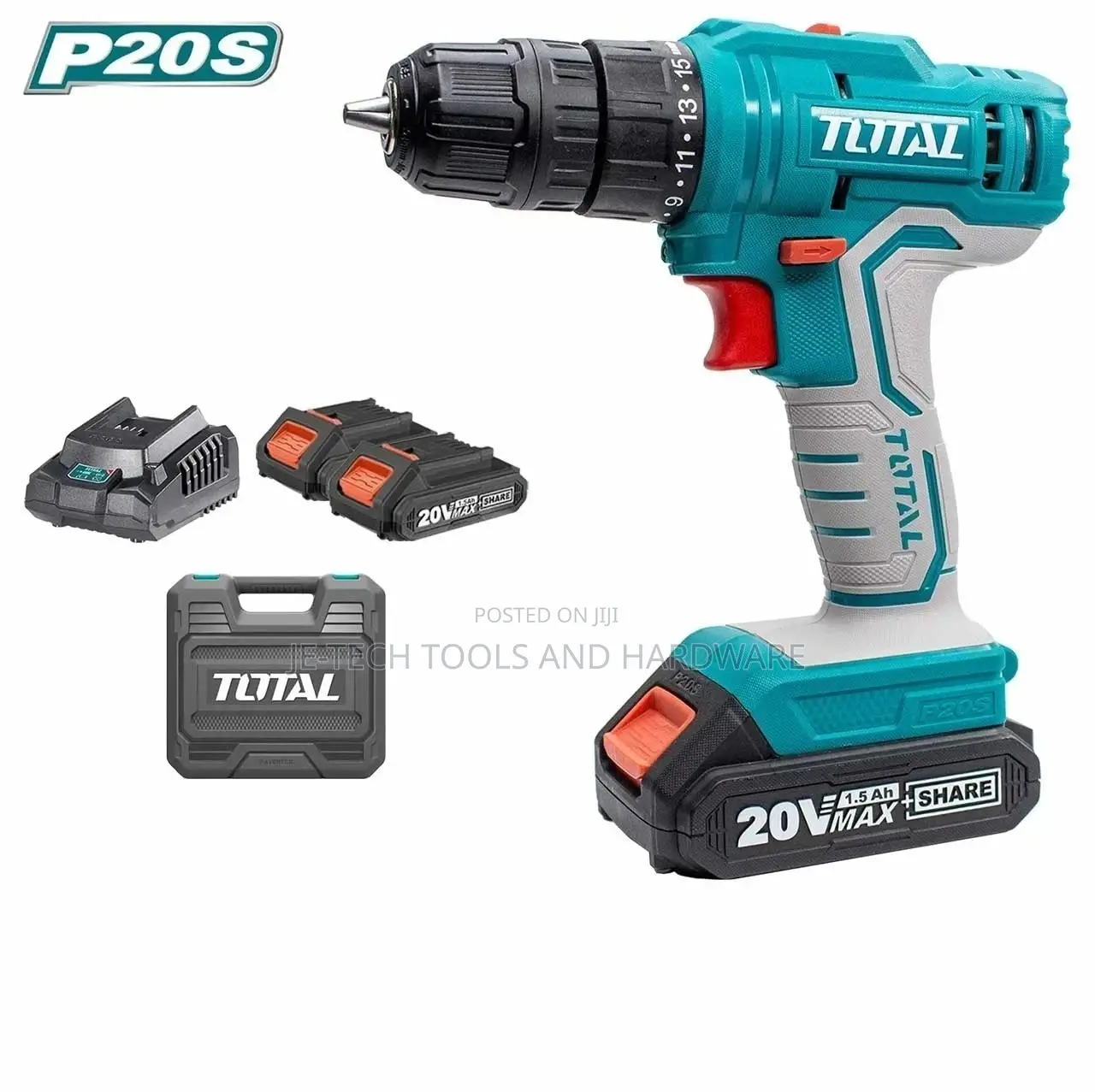 Total Li-on Cordless Drill 20v