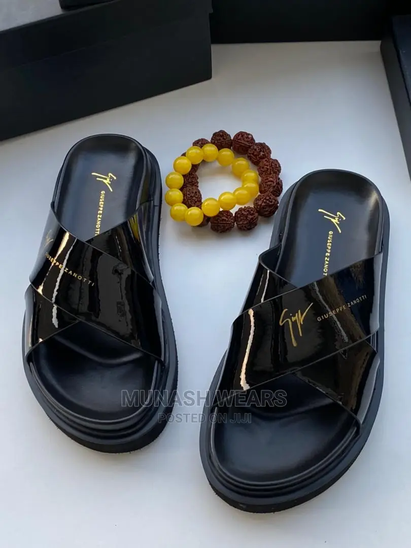 Zanotti Leather Slipers and Sandal