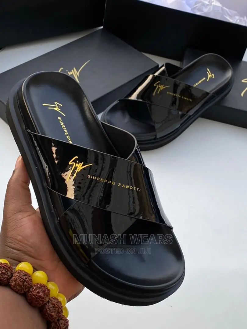 Zanotti Leather Slipers and Sandal